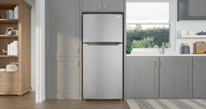 Frigidaire 20-cu ft Top-Freezer Refrigerator ( Stainless Steel ) Garage Ready