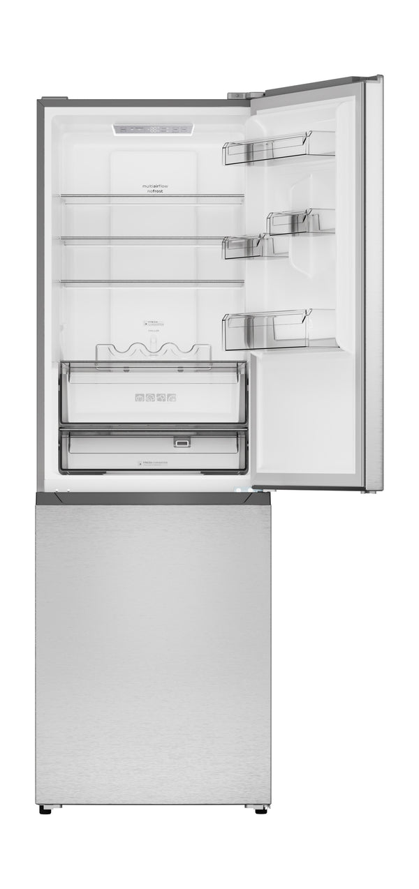 Sharp 11.5-cu ft Standard-Depth Bottom-Freezer Refrigerator Stainless Steel ) ENERGY STAR Certified