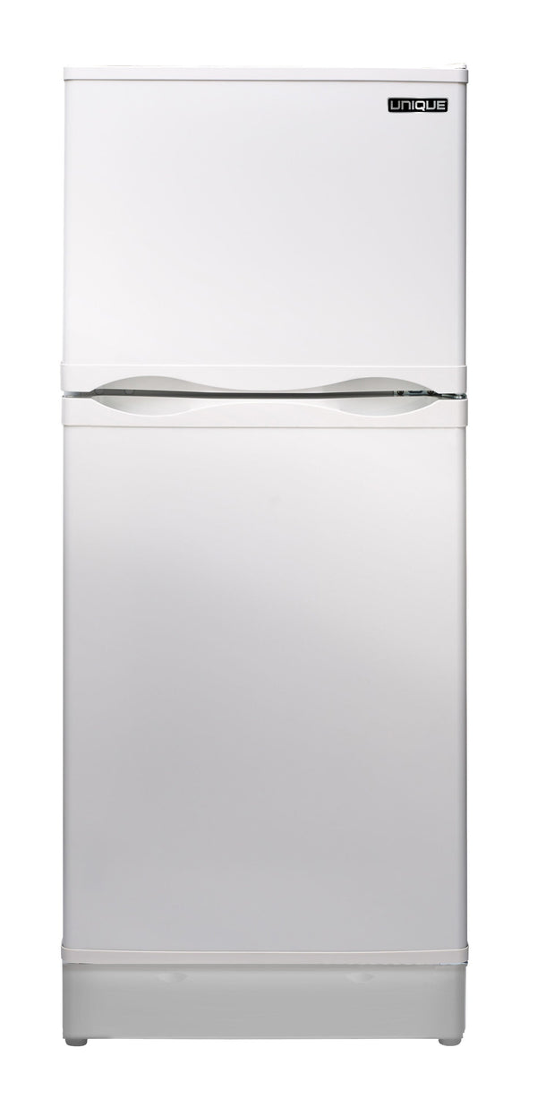 UNIQUE Propane Off-Grid 6.4-cu ft Counter-Depth Top-Freezer Refrigerator ( White )