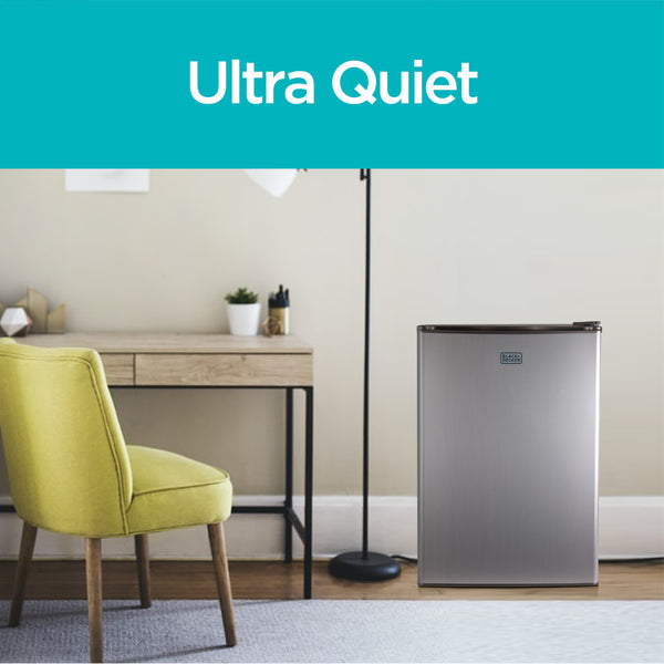 BLACK+DECKER 3.2-cu ft Mini Fridge with Freezer ( Vcm ) Garage Ready ENERGY STAR