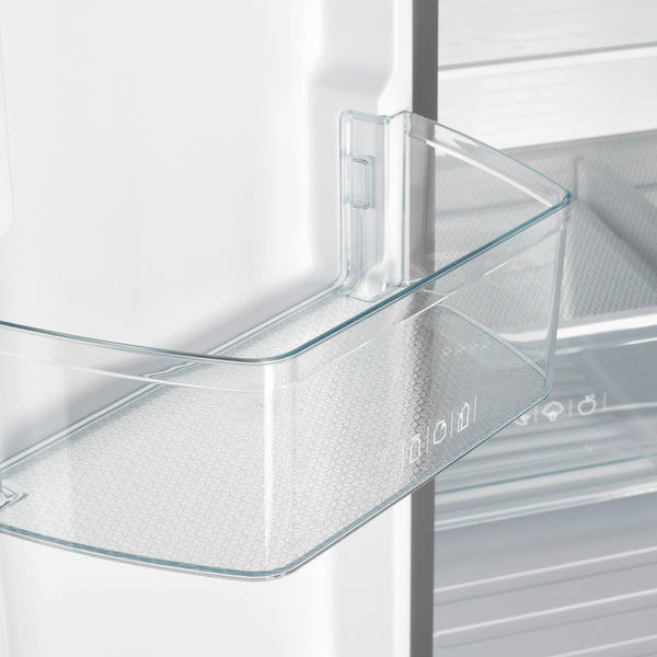 FORNO Standard-Depth 17.5-cu ft 3 -Door French Door Refrigerator with Ice Maker with Ice Dispenser ( Stainless Steel )