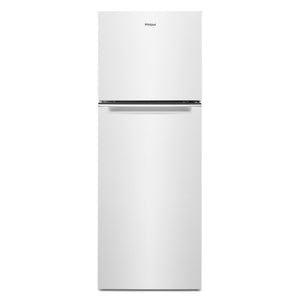 Whirlpool 12.9-cu ft Counter-Depth Top-Freezer Refrigerator Built-In ( White )