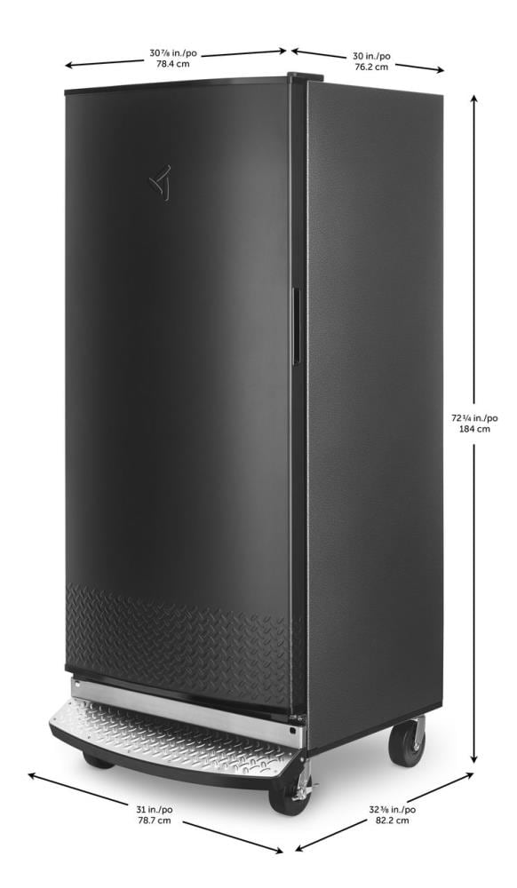 Gladiator All Refrigerator 17.8-cu ft Garage Ready Freezerless Refrigerator ( Matte Black ) ENERGY STAR