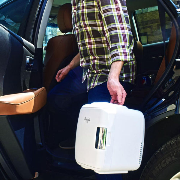 Cooluli Classic 0.14-cu ft Mini Fridge ( Fuchsia )