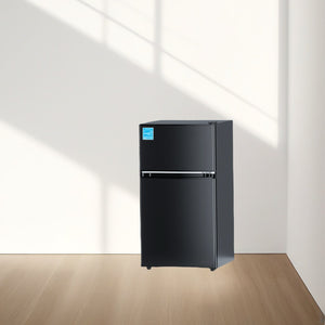 Upstreman 3.1-cu ft Mini Fridge with Freezer(Black)ENERGY STAR
