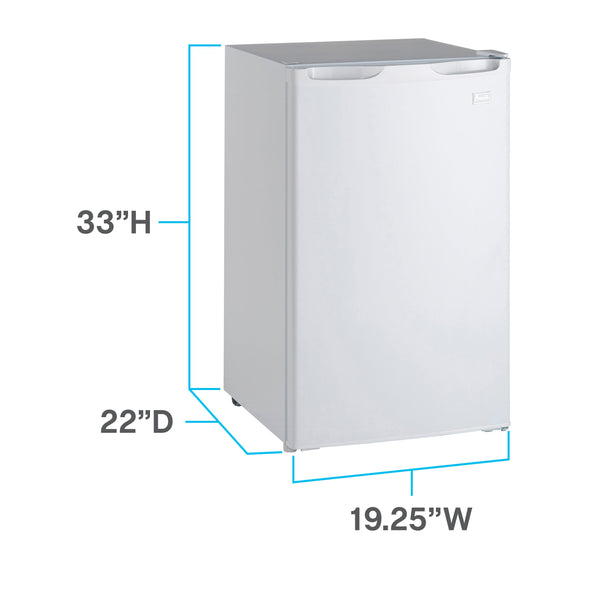 Avanti 4.4-cu ft Mini Fridge ( White ) ENERGY STAR