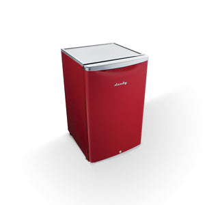 Danby 4.4-cu ft Mini Fridge ( Metallic Red ) ENERGY STAR