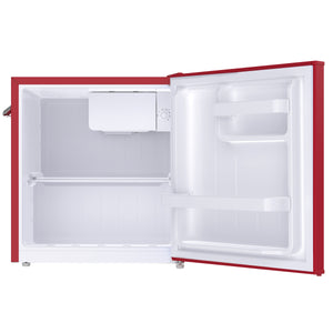 Frigidaire 1.6-cu ft Mini Fridge with Freezer ( Red )