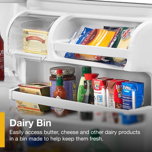 Whirlpool 14.3-cu ft Top-Freezer Refrigerator ( White )