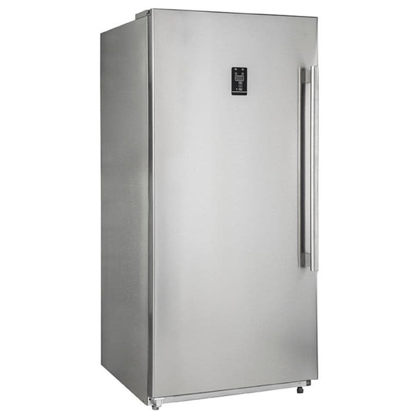 FORNO Rizzuto 27.6-cu ft Counter-Depth Side-by-Side Refrigerator ( Stainless steel ) ENERGY STAR Certified