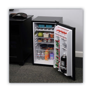 Alera BC-90U-E 3.2 Cu-Ft Black Refrigerator with Chiller Compartment