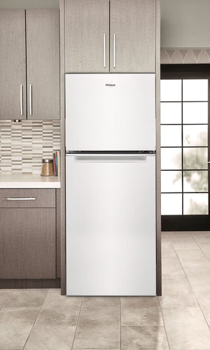 Whirlpool 11.6-cu ft Counter-Depth Top-Freezer Refrigerator ( White ) ENERGY STAR Certified