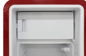 Brama 9.9-cu ft Counter-Depth Top-Freezer Refrigerator ( Red )