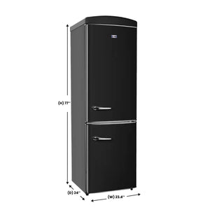 ConServ 10.7-cu ft Standard-Depth Bottom-Freezer Refrigerator Black )