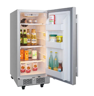 Avallon 3.35-cu ft Mini Fridge ( Stainless Steel )