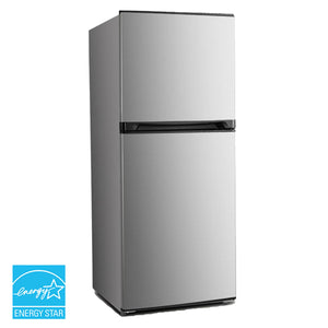 Avanti 7-cu ft Counter-Depth Top-Freezer Refrigerator ( Stainless Steel ) ENERGY STAR Certified