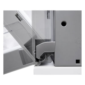 LG Counter-Depth Zero Clearance 23.7-cu ft 3 -Door Smart Compatible French Door Refrigerator with Dual Ice Maker with Water and Ice Dispenser ( PrintProof Stainless Steel ) ENERGY STAR Certified