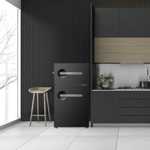 Frigidaire 3.1-cu ft Mini Fridge with Freezer ( Black )