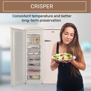 ConServ 19.42-cu ft Counter-Depth Side-by-Side Refrigerator ( Cream )