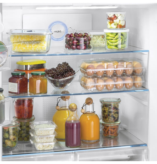 Haier 16.8-Cu. Feet Counter-Depth Bottom-Freezer Refrigerator Ice Maker Optional (sold separately) ( Stainless ) ENERGY STAR Certified