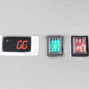 SABA 23-cu ft Garage Ready Freezerless Refrigerator ( Stainless steel )