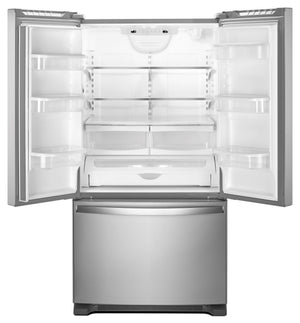 Whirlpool Standard-Depth 22.1-cu ft 3 -Door French Door Refrigerator ( Stainless Steel ) ENERGY STAR Certified
