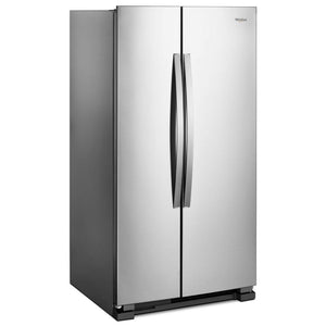 Whirlpool 21.7-cu ft Side-by-Side Refrigerator ( Stainless Steel )