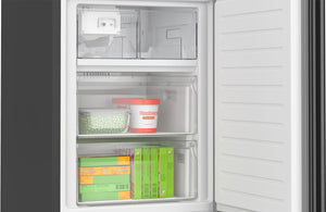 Bosch 800 Series 13-cu ft Counter-Depth Built-In Bottom-Freezer Refrigerator with Ice Maker ( Black ) ENERGY STAR Certified