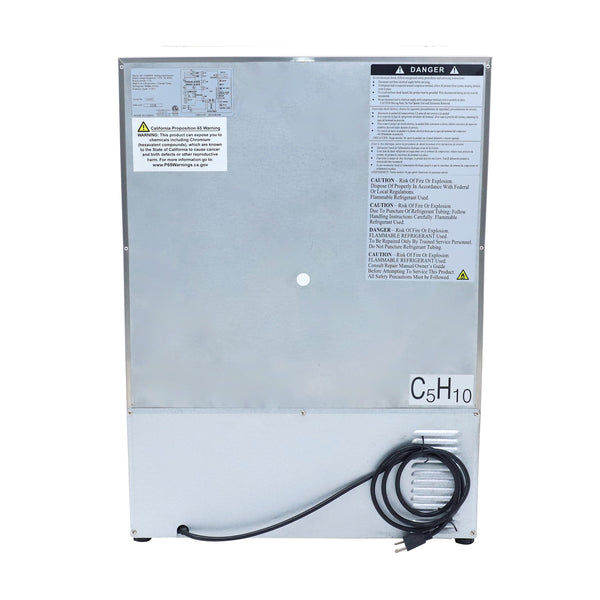 Avanti 5.2-cu ft Mini Fridge ( Stainless Steel ) Garage Ready