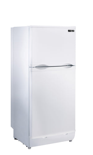 UNIQUE Propane Off-Grid 6.4-cu ft Counter-Depth Top-Freezer Refrigerator ( White )