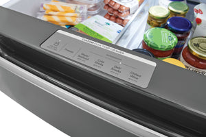 Frigidaire Gallery Standard-Depth 26.3-cu ft 4 -Door French Door Refrigerator with Ice Maker with Water and Ice Dispenser ( Fingerprint Resistant Stainless Steel ) ENERGY STAR Certified