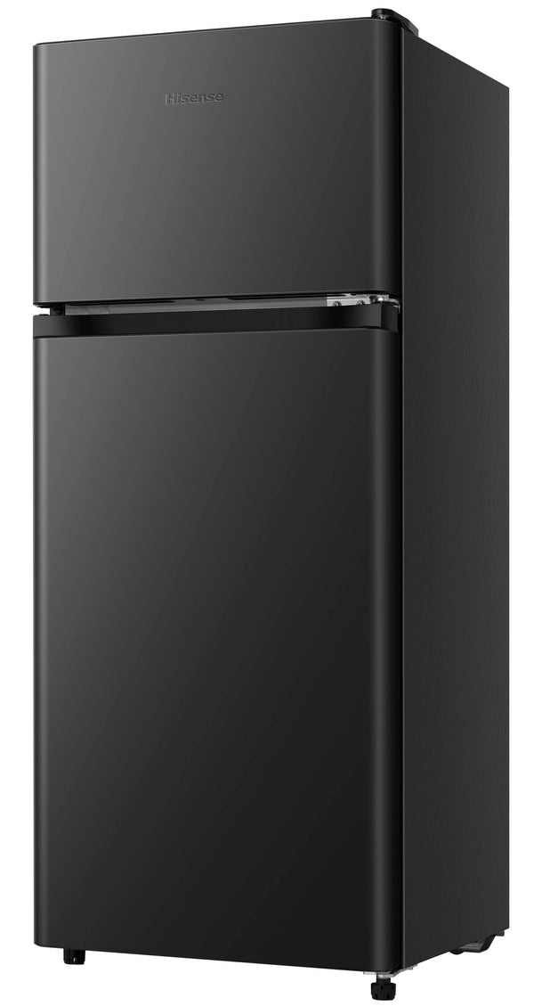 Hisense 4.4-cu ft Mini Fridge with Freezer ( Silver ) ENERGY STAR