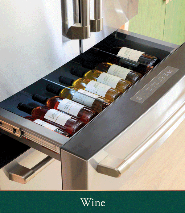 Cafe Counter-Depth 23.2-cu ft 4 -Door Smart Compatible French Door Refrigerator with Ice Maker with Water Dispenser ( Platinum Glass ) ENERGY STAR Certified