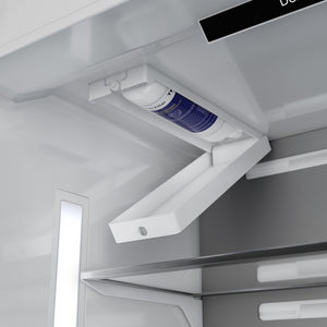 Thor Kitchen Counter-Depth 19.6-cu ft 3 -Door Built-In French Door Refrigerator with Ice Maker with Water Dispenser ( Custom panel ready ) ENERGY STAR Certified