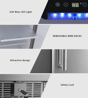 Jeremy Cass 2.9-cu ft with Freezer ( Silver )