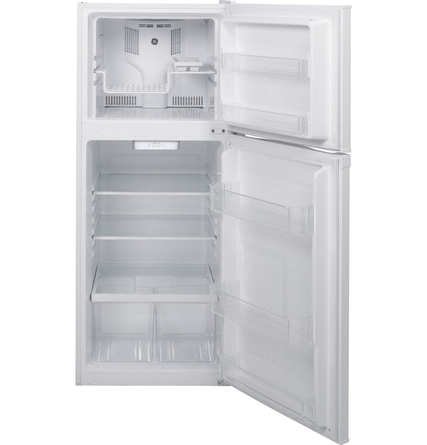 GE 11.6-cu ft Counter-Depth Top-Freezer Refrigerator ( White ) ENERGY STAR Certified
