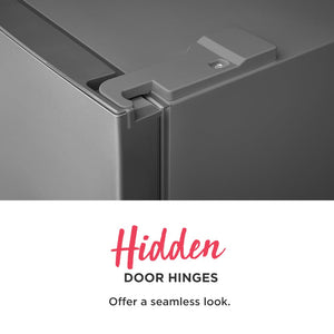 Frigidaire 10.1-cu ft Counter-Depth Top-Freezer Refrigerator ( Fingerprint-Resistant Stainless Look ) Garage Ready ENERGY STAR Certified