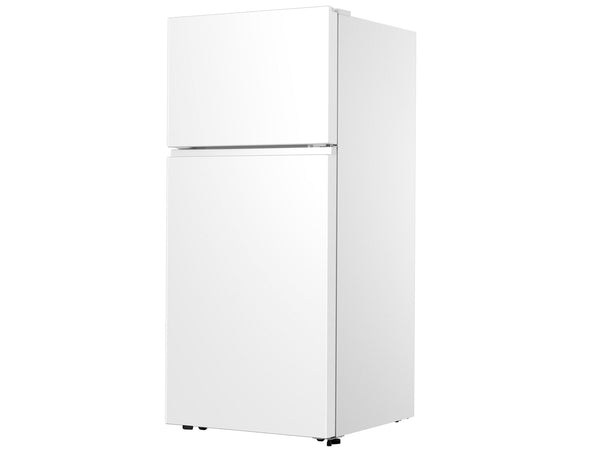 Hisense 18-cu ft Top-Freezer Refrigerator ( White ) Garage Ready ENERGY STAR Certified