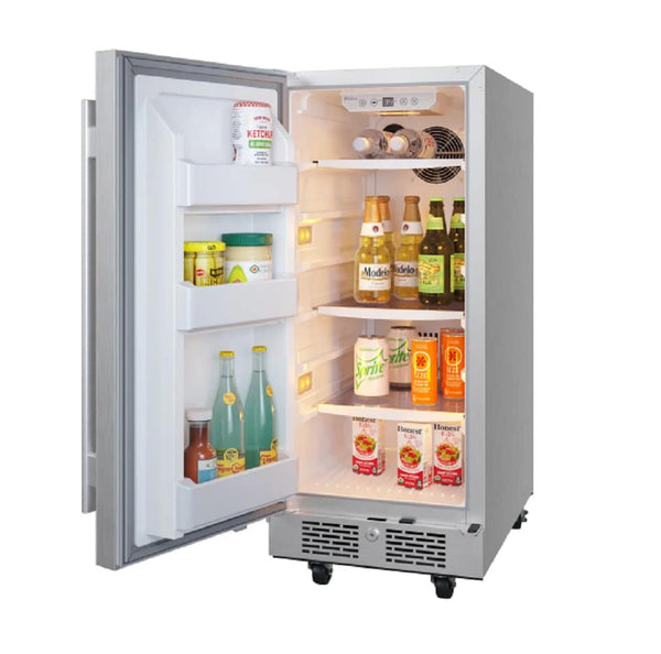 Avallon 3.35-cu ft Mini Fridge ( Stainless Steel )