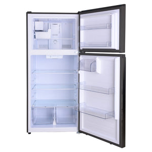 Kenmore 18.1-cu ft Top-Freezer Refrigerator with Ice Maker ( Black ) ENERGY STAR Certified