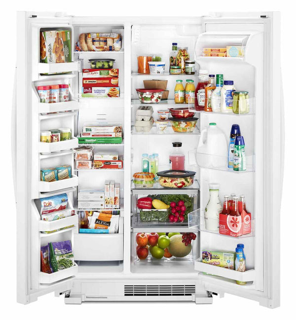 Whirlpool 25.1-cu ft Side-by-Side Refrigerator ( White )