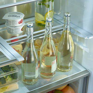 Samsung Bespoke Counter-Depth Family Hub 22.5-cu ft 4 -Door Smart Compatible French Door Refrigerator with Dual Ice Maker with Water Dispenser and Door within Door ( White Glass ) ENERGY STAR Certified