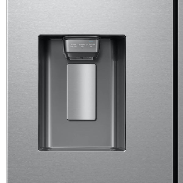 Samsung Standard-Depth Mega Capacity 30.5-cu ft 3 -Door Smart Compatible French Door Refrigerator with Ice Maker with Water and Ice Dispenser ( Fingerprint Resistant Stainless Steel ) ENERGY STAR Certified