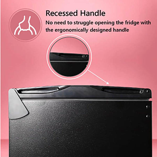 ConServ 4.5-cu ft Mini Fridge ( Stainless Steel )