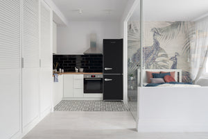 iio Retro-Mod RM1 11-cu ft Standard-Depth Bottom-Freezer Refrigerator Black ) ENERGY STAR Certified