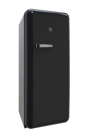 Brama 9.9-cu ft Counter-Depth Top-Freezer Refrigerator ( Black )