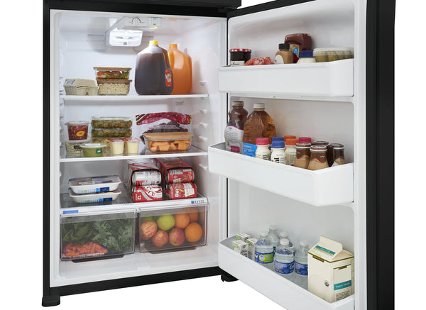 Frigidaire 20-cu ft Top-Freezer Refrigerator ( Black ) Garage Ready ENERGY STAR Certified