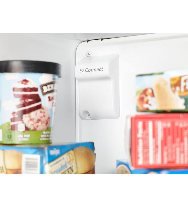 Whirlpool 21.3-cu ft Top-Freezer Refrigerator ( Fingerprint Resistant Stainless Steel ) ENERGY STAR Certified