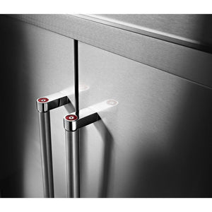 KitchenAid Standard-Depth 24.2-cu ft 3 -Door Built-In French Door Refrigerator with Ice Maker ( Stainless steel ) ENERGY STAR Certified
