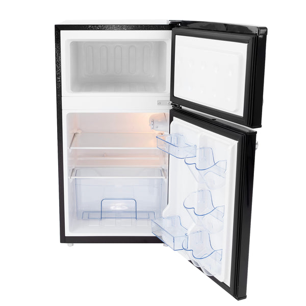Avanti 3-cu ft Mini Fridge with Freezer ( Black )
